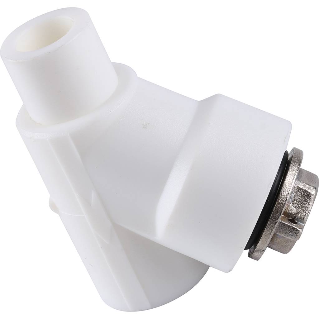 Герметичный фильтр Kalde 20 (ВН-НР) (соединение муфта-муфта) для полипропиленовых труб под сварку (цвет белый), 3222-fls-200000