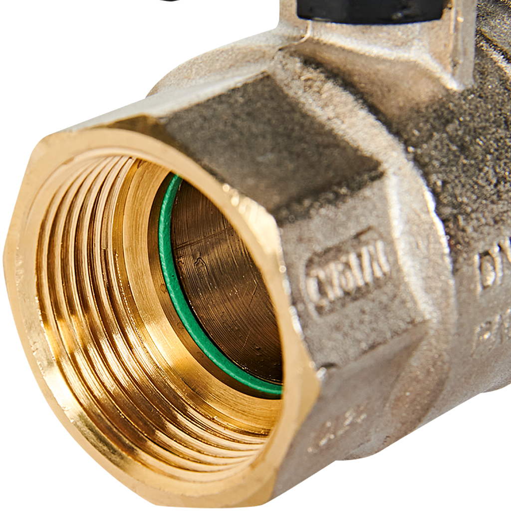 Кран шаровой BUGATTI Oregon (ручка-бабочка) внут-нар резьба 1 1/4