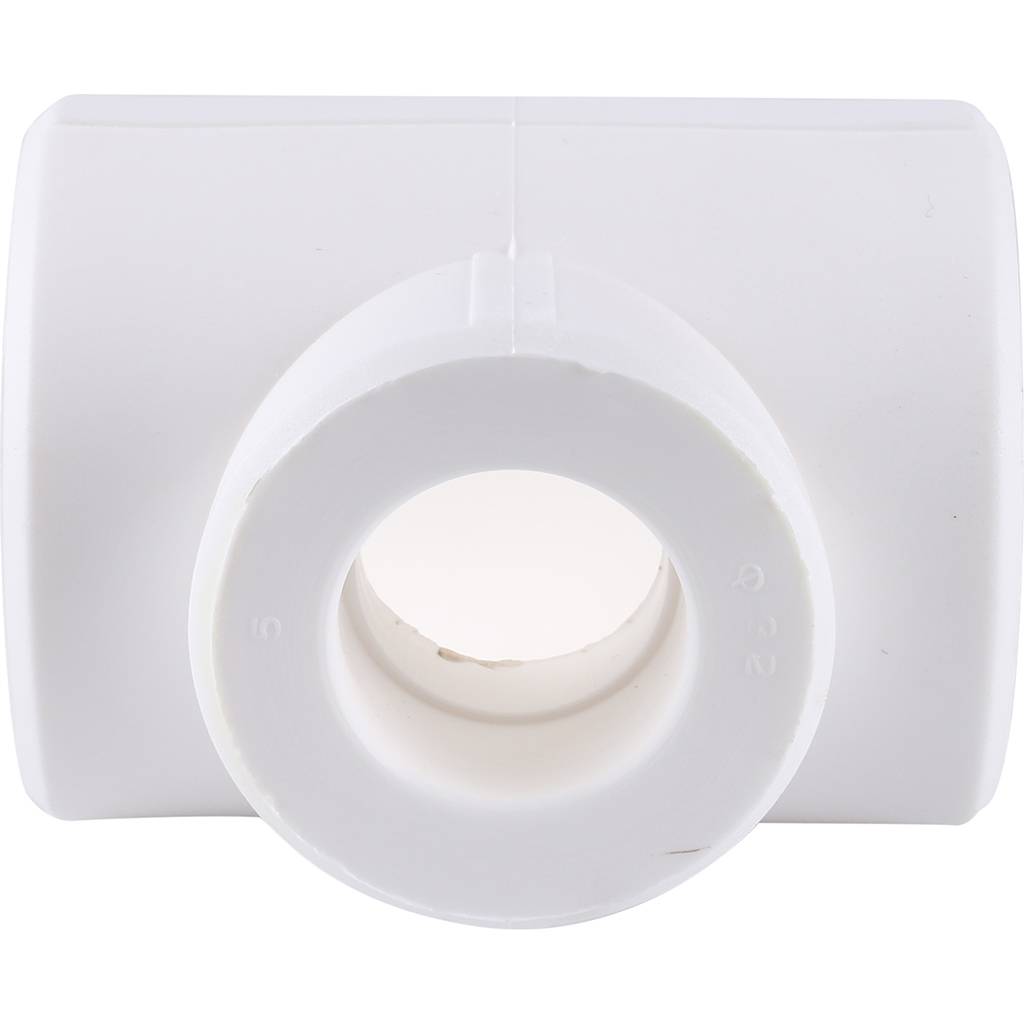 Тройник переходной Kalde 50x32x50 для полипропиленовых труб под сварку (цвет белый), 3212-tio-503250