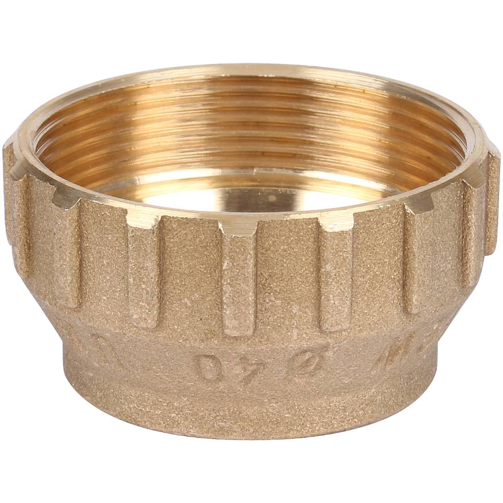 Муфта TIEMME с внутренней резьбой 40х1 1/4 для труб ПНД винтовой, 3400013