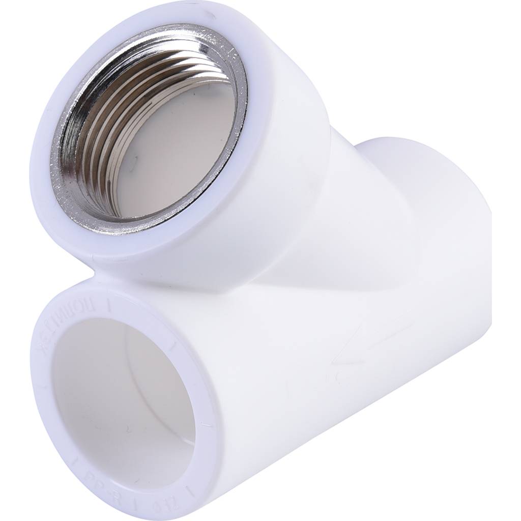 Фильтр Политэк d=32 (соединение муфта-муфта) для полипропиленовых труб под сварку (цвет белый), 9100303201