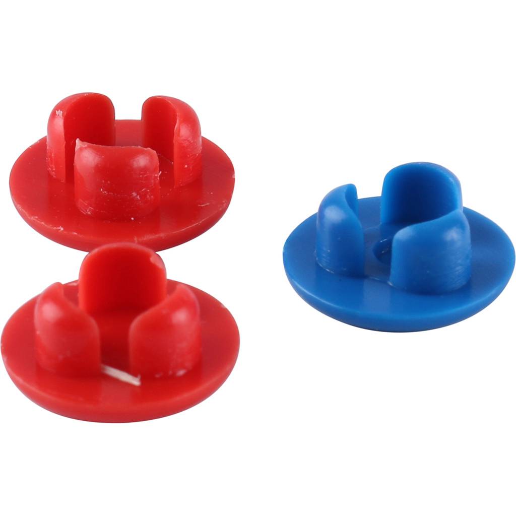 Кран шаровой Kalde d=20 для полипропиленовых труб под штукатурку (цвет белый), 3242-vlb-200002