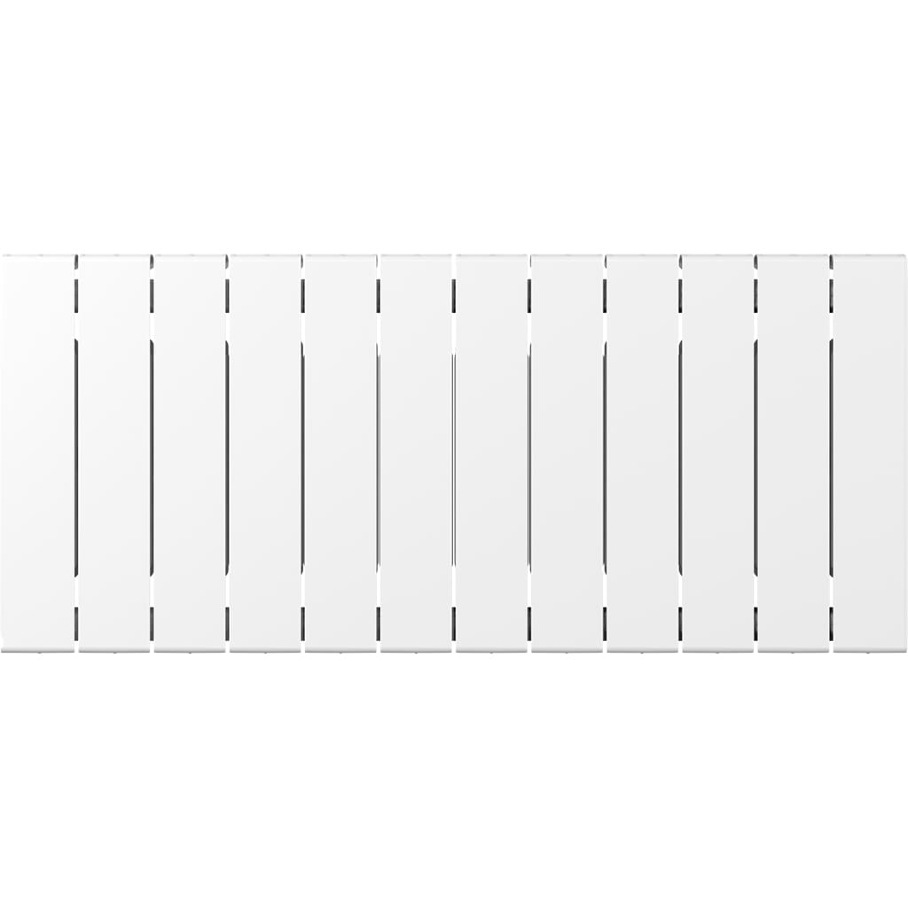 Радиатор биметаллический RIFAR SUPReMO 350 12 секций боковое подключение (белый RAL 9016), 4RS35-12