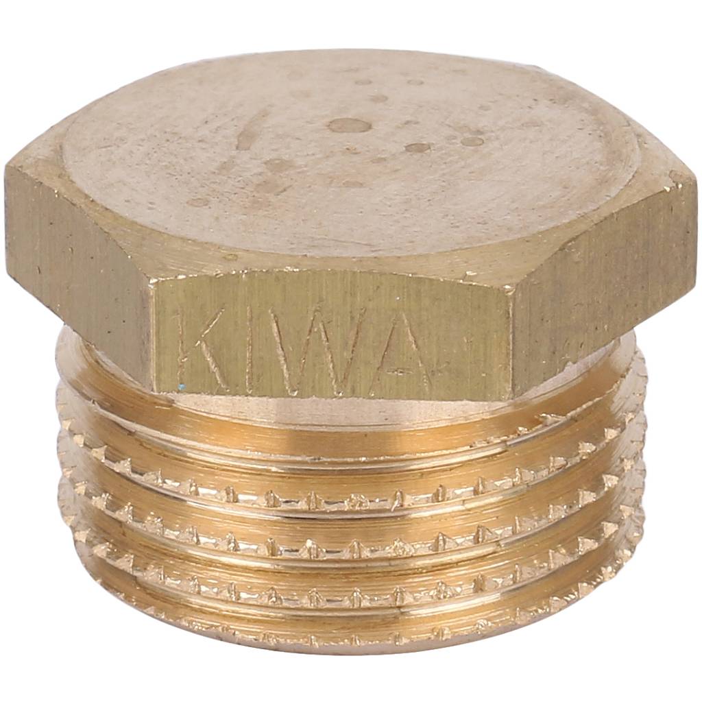 Заглушка TIEMME НР 1/2 для стальных труб резьбовой, 1500040