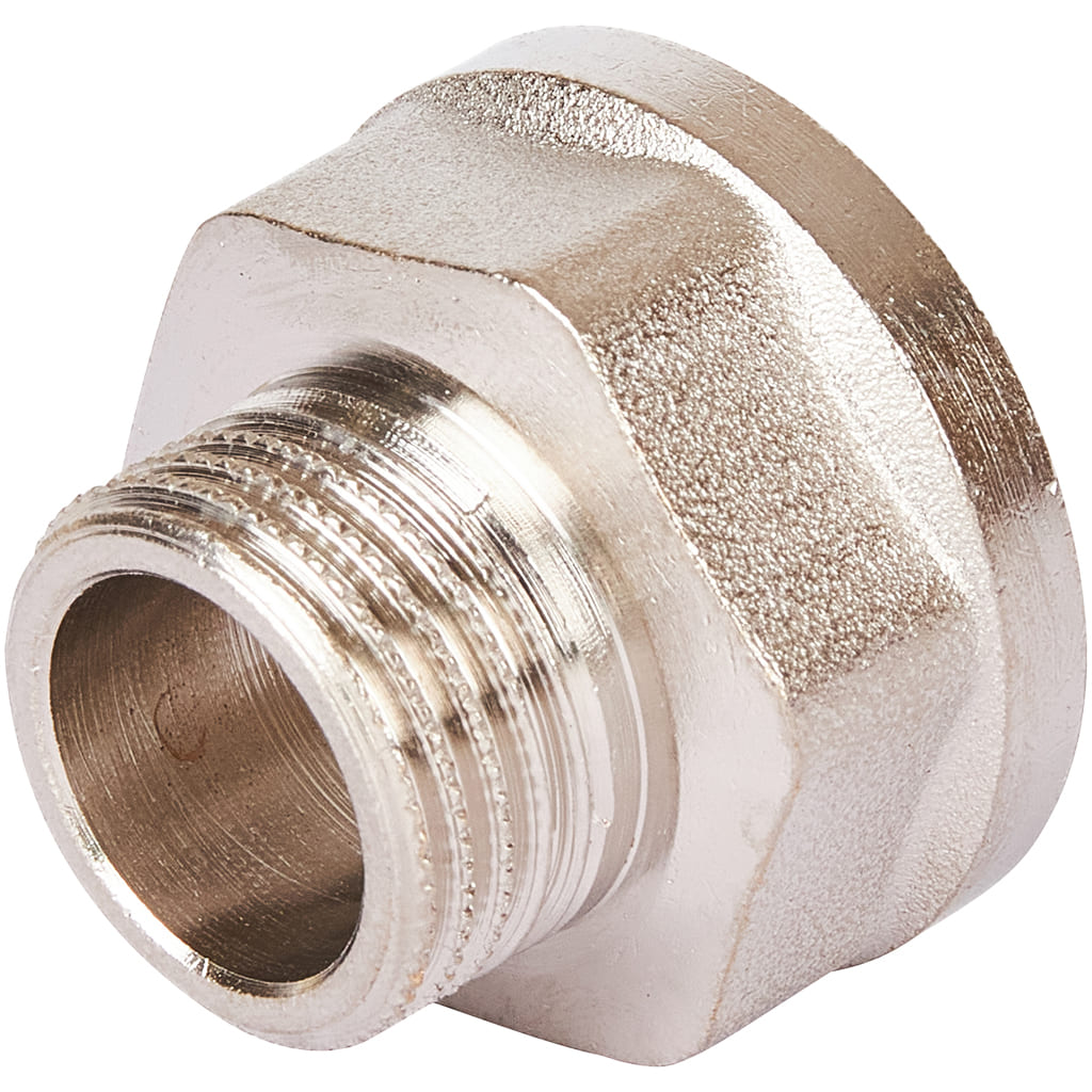 Переходник STOUT под ключ ВН никелированный 3/4 x1/2, SFT-0073-003412