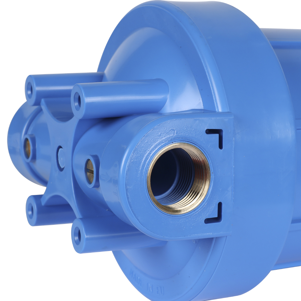 Корпус 10ВВ AquaFilter AQM вход 1  FH10B1-B-WB фильтр в сборе (колба, ключ, кронштейн, манометр) без картриджа