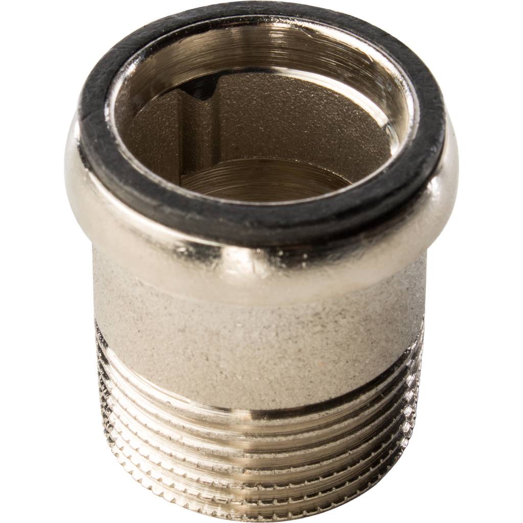 Кран шаровой полнопроходной STOUT угловой, ВР/НР, ручка бабочка 3/4, американка, SVB-0008-000020