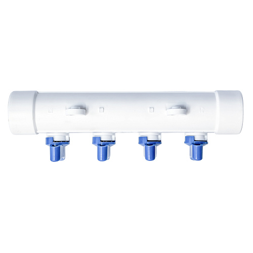 Коллектор с шаровым краном универсальный PPR 32х20/4, RTP