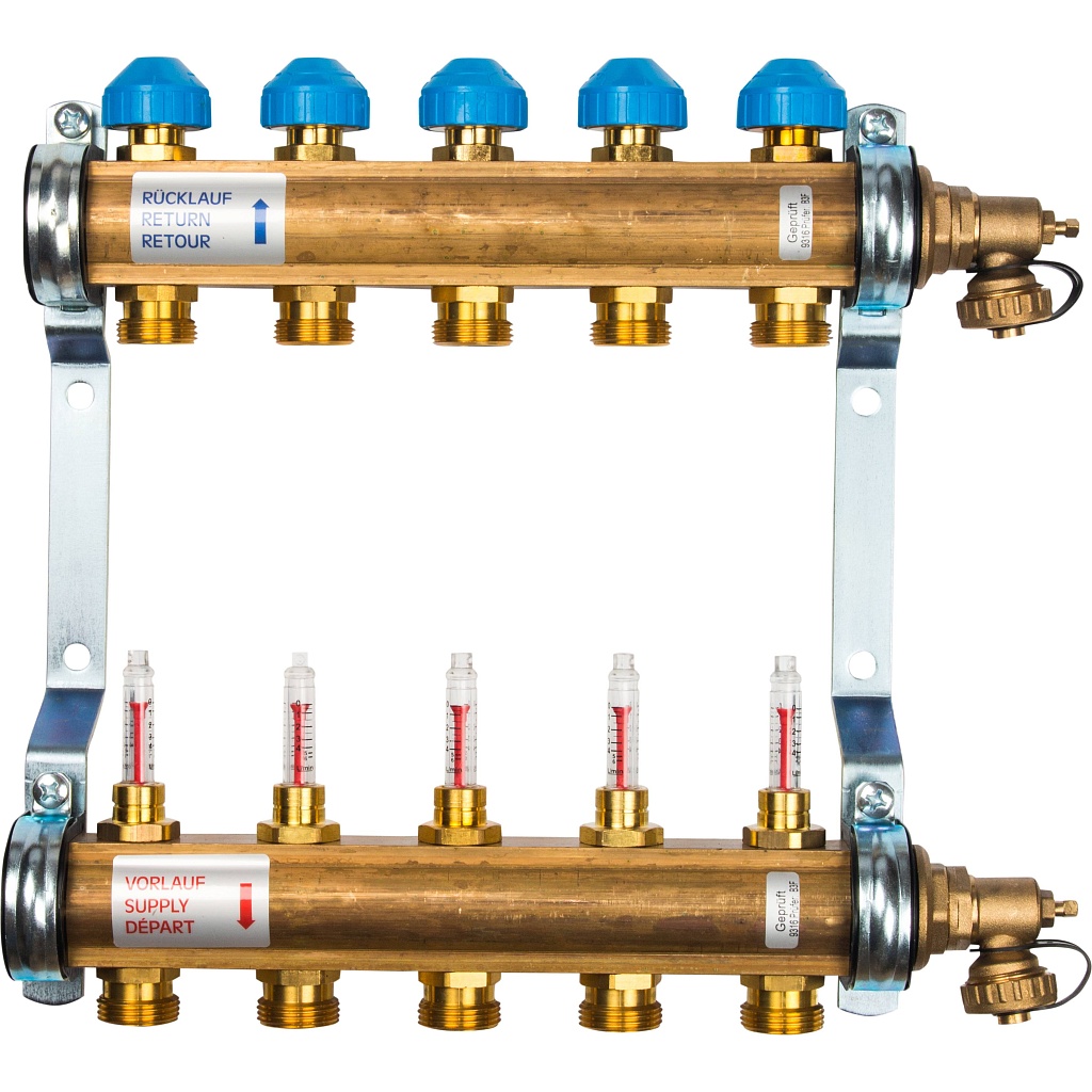 Коллектор с расходомерами Watts HKV/T-5 (20.20.305)