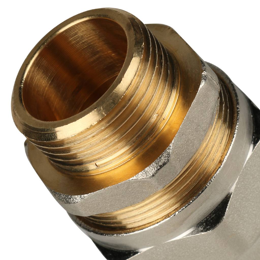 Переходник STOUT с наружной резьбой 3/4 х26 для металлопластиковых труб винтовой, SFS-0001-003426