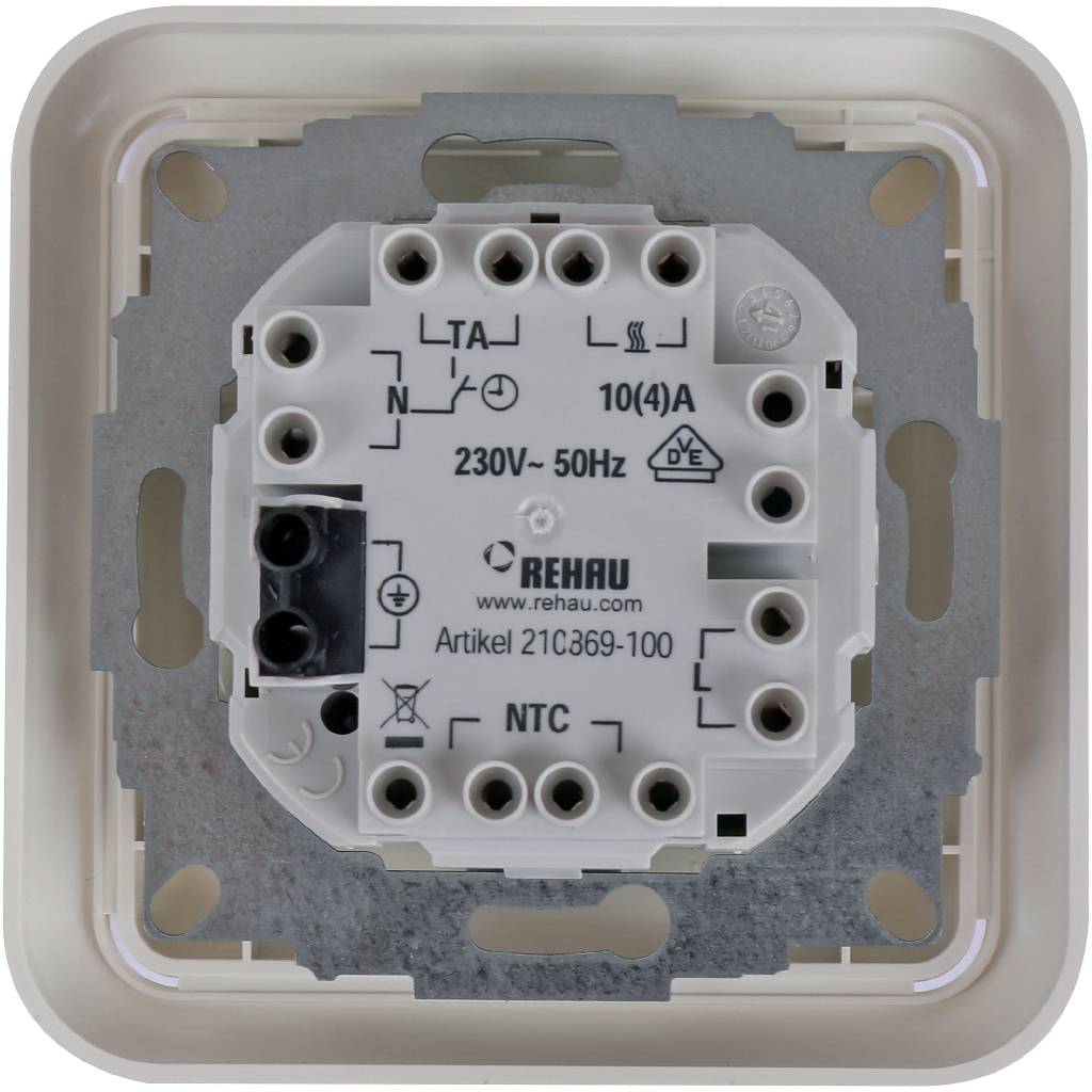 РЕХАУ Терморегулятор РЕХАУ Basic 10 А, с выносным датчиком тем-ры, 12108691100