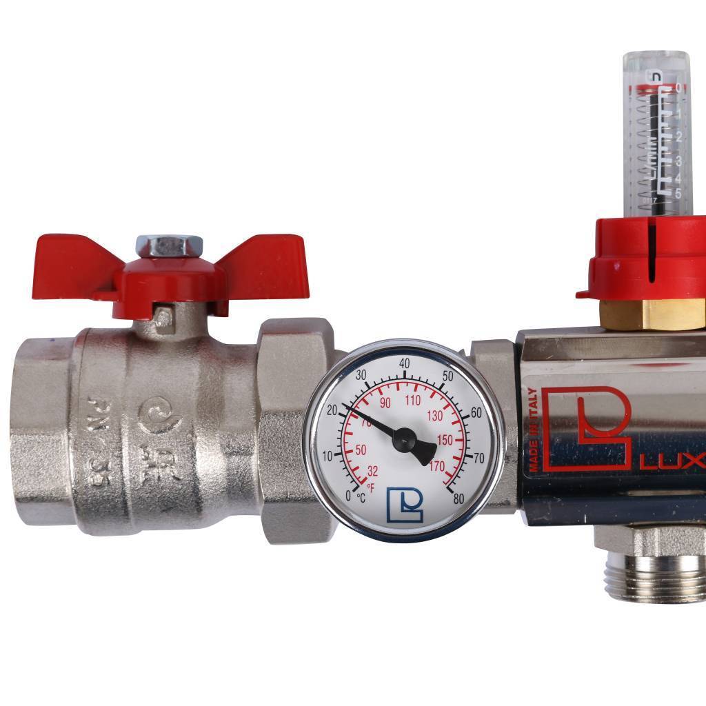 Коллекторная группа с расходомерами LUXOR CD 473M/3, 15652703MN