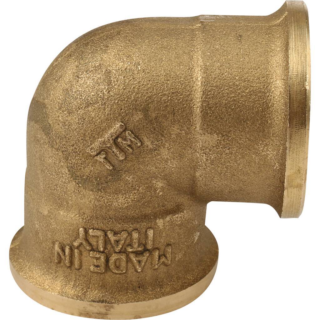 Угольник TIEMME ВВ 1/2х1/2 для стальных труб резьбовой, 1500018