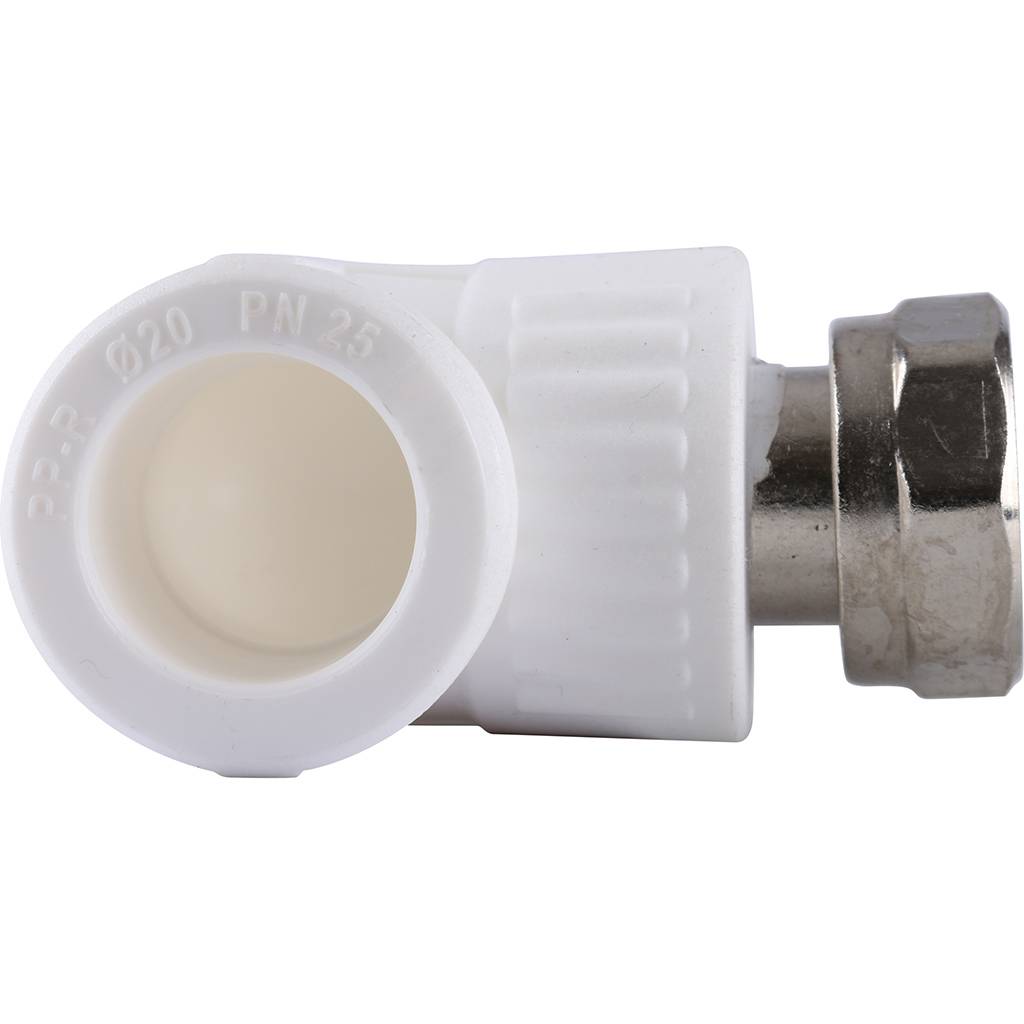 Угольник Kalde комбинированный с накидной гайкой 20х1/2, 3222-tue-200b00