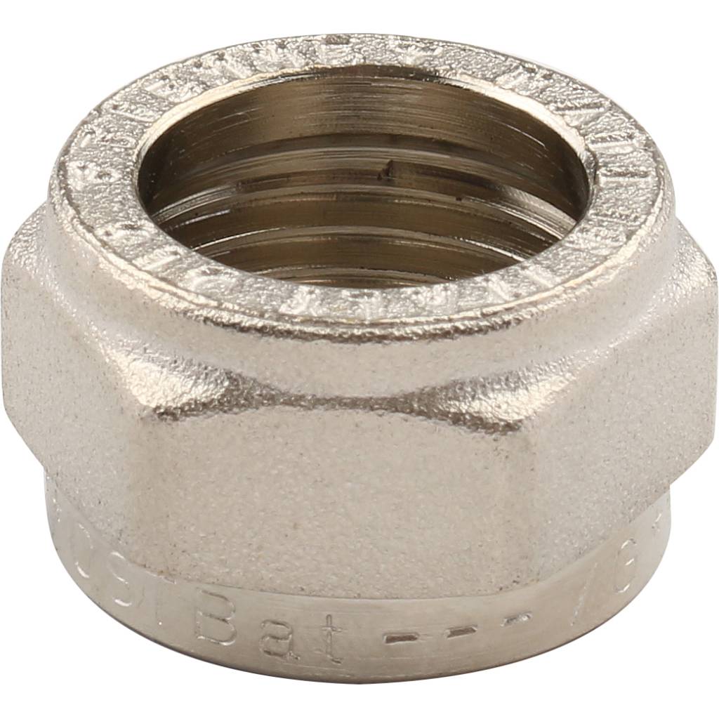 Тройник TIEMME с внутренней резьбой (16х2.0х1/2) для металлопластиковых труб винтовой, 1600018