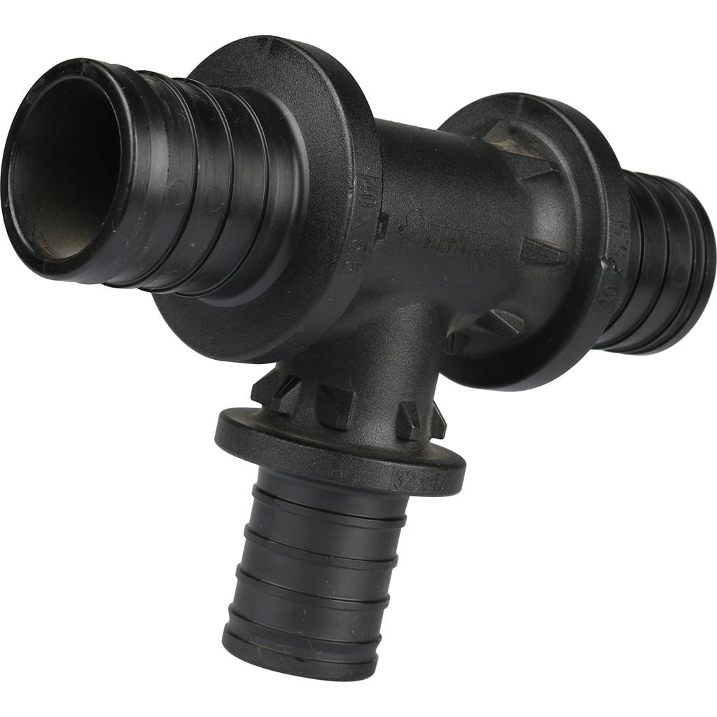 Тройник РЕХАУ RAUTITAN с уменьшенным боковым проходом 40-32-40 PX