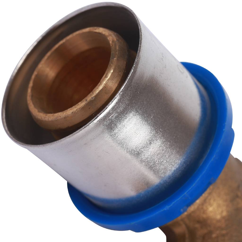 Тройник Prandelli Multyrama с внутренней резьбой (26х3,0)х1/2 H, TH, U для металлопластиковых труб прессовой, 509.08.02.6