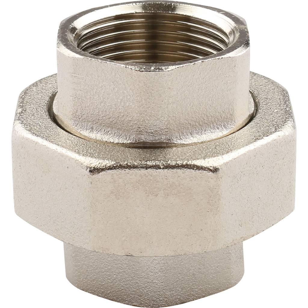 Сгон прямой TIEMME конический, никелированный ВВ 3/4х3/4, 1500368