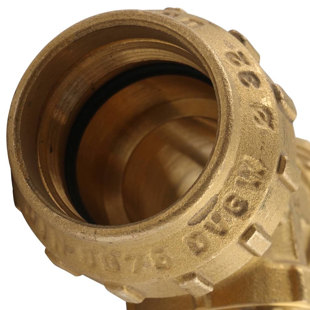 Тройник TIEMME с наружной резьбой 32х1х32 для труб ПНД винтовой, 3400068