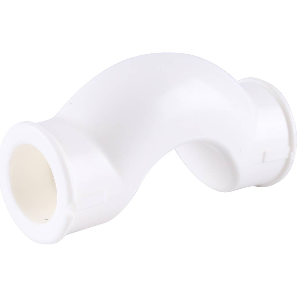Обводное колено Kalde d=32 для полипропиленовых труб под сварку (цвет белый)