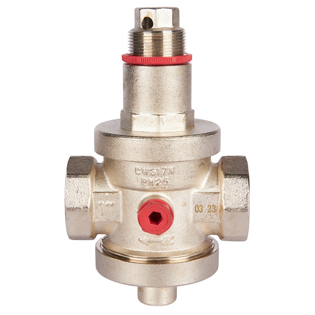 Редуктор давления ROMMER PN25 вн/вн 1  с выходом под манометр