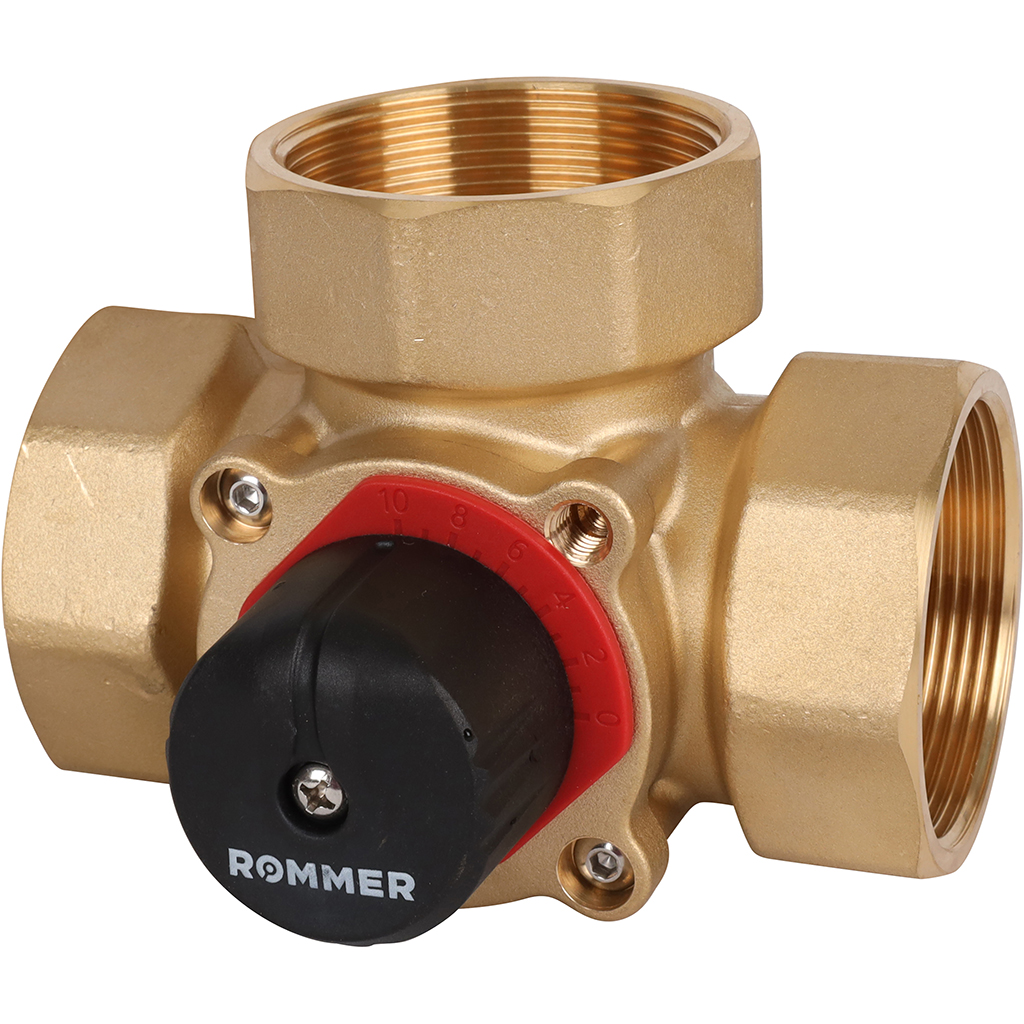 3-х ходовой смесительный клапан ROMMER 2  KVs 40, RVM-0003-040050