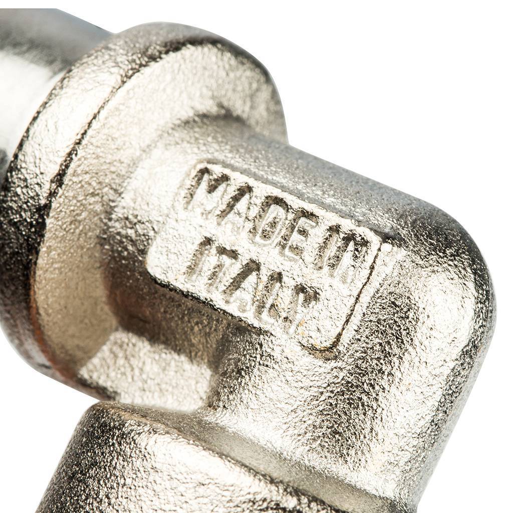 Угольник Prandelli Multyrama с внут.рез. (16х2,0)х1/2 для металлопластиковых труб прессовой, 109.04.51.6