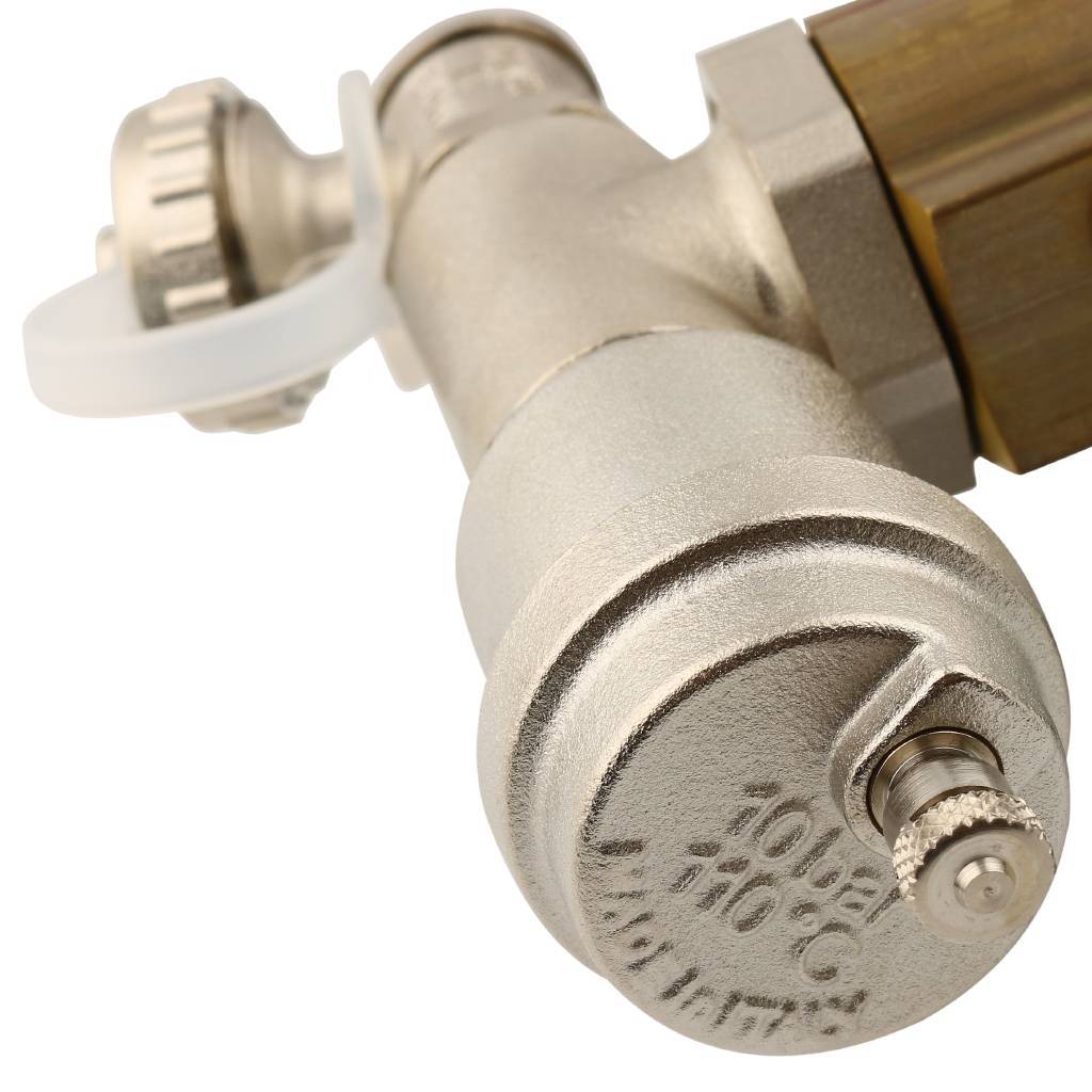 Распределительный коллектор из латуни с расходомерами STOUT 8 выходов