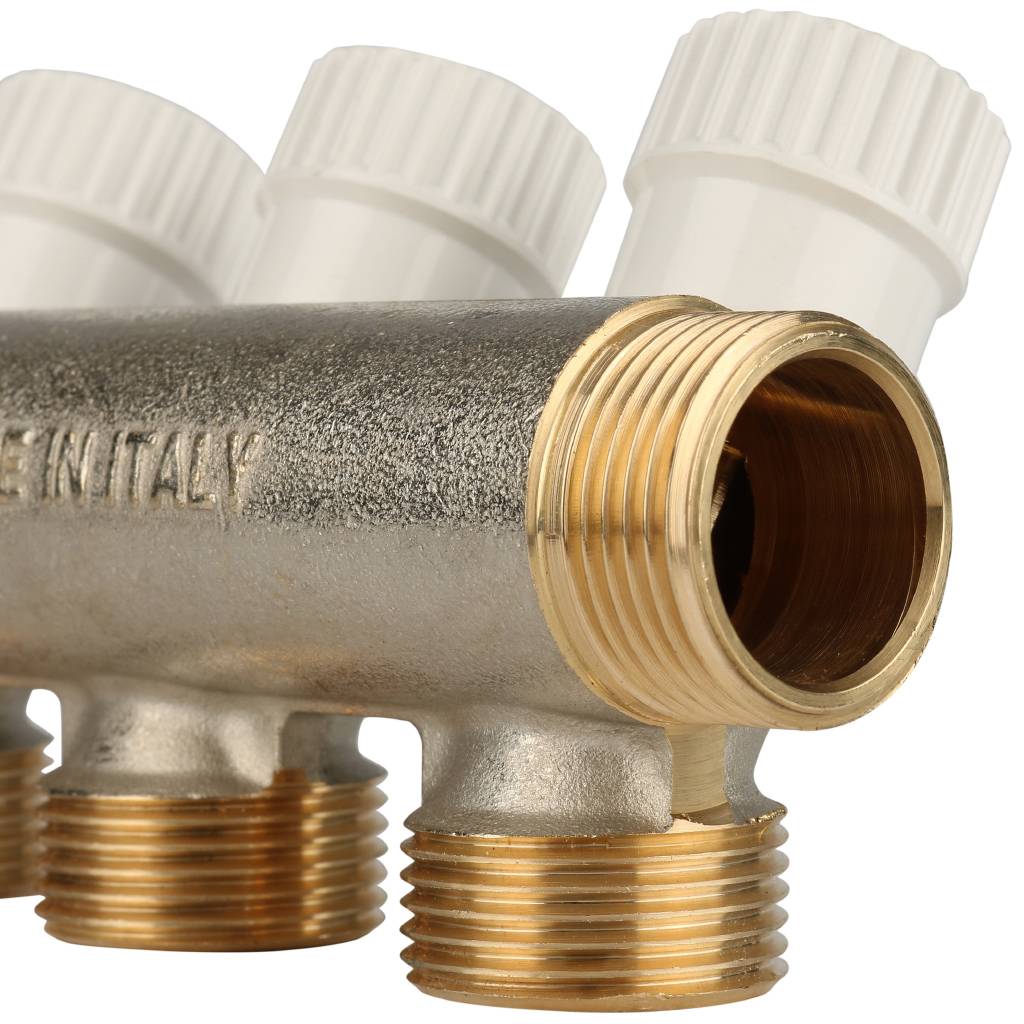 Коллектор распределительный STOUT 3/4, 3 отвода 3/4 ЕК