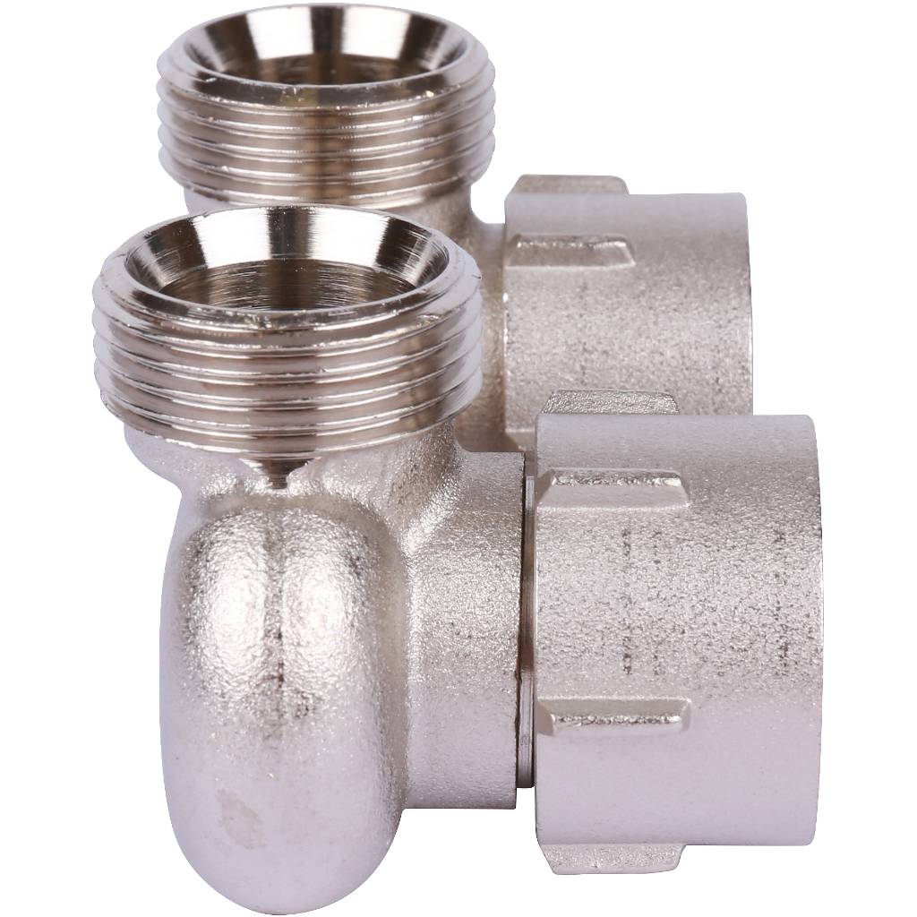 Перекрестный узел подключения Meibes Тип E2/50 угловой, 3/4 BPx3/4 HP, F10079