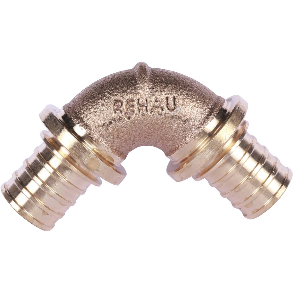 Угольник РЕХАУ RAUTITAN 90° 20 RX для труб из сшитого полиэтилена аксиальный, 13777021001