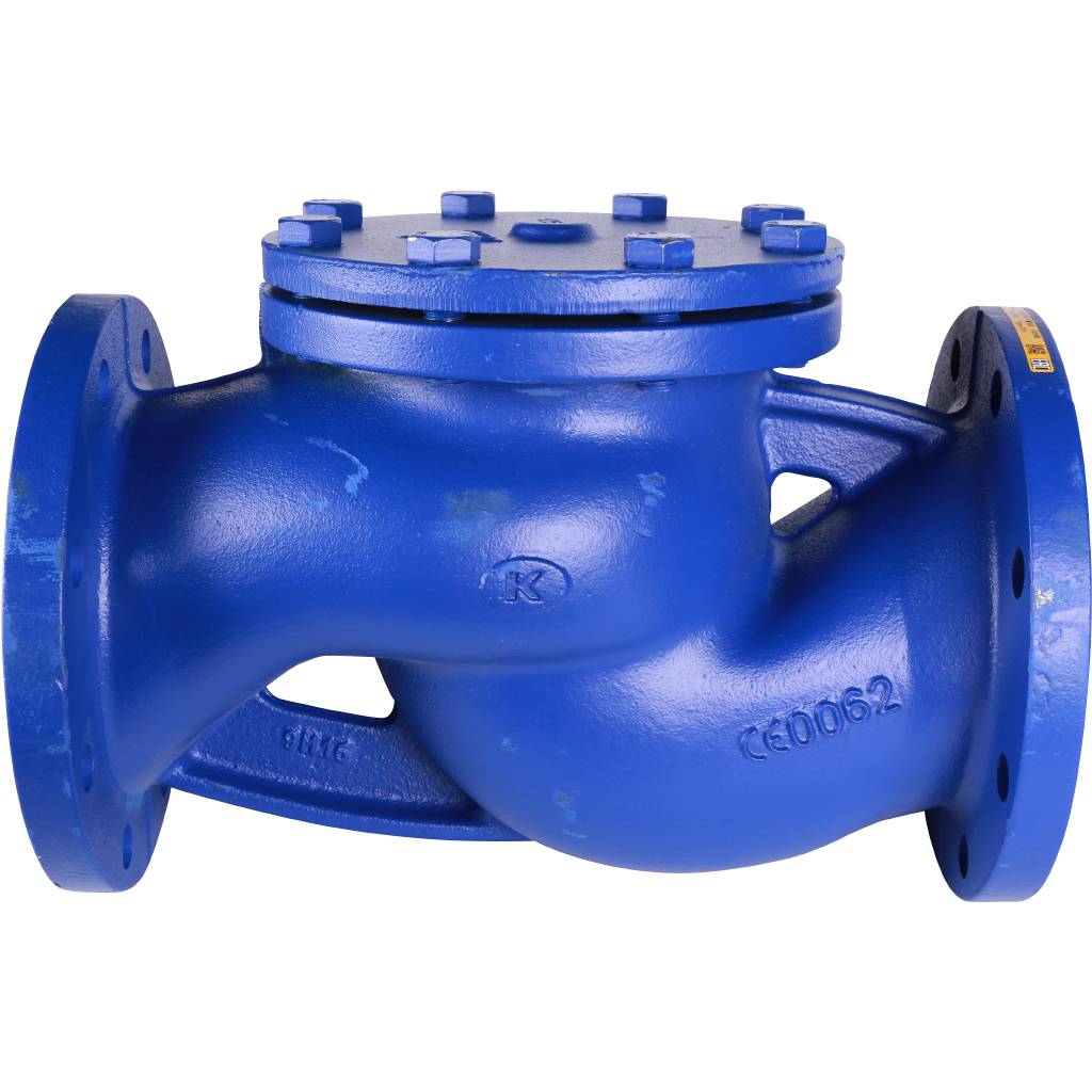 Клапан обратный подъемный ZETKAMA 287A Ду125 Ру16 фланцевый из чугуна, 287A125C31