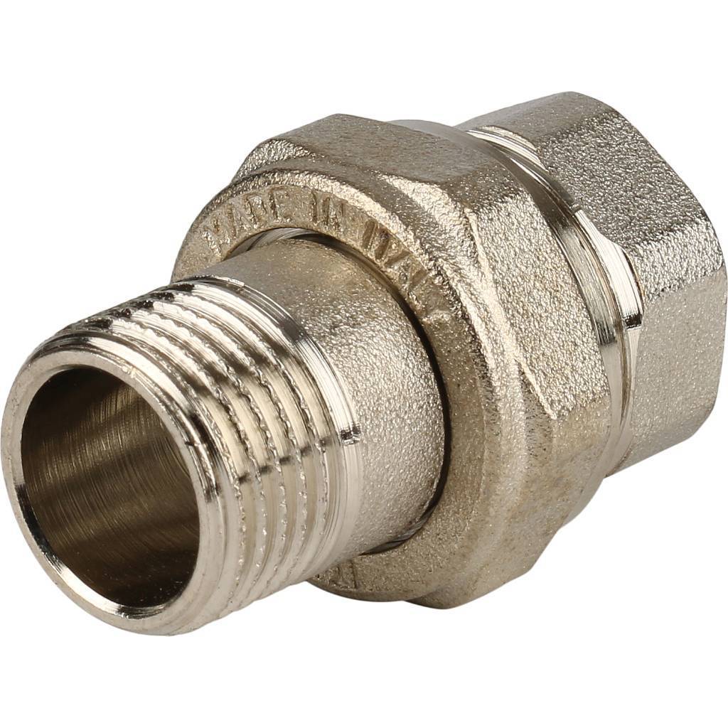 Соединитель прямой никелиров. Itap 161 1/2 «американка»