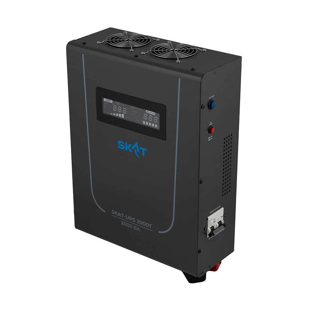 Источник питания Teplocom SKAT-UPS 2000T Line-Interactive 220В, 2000ВА, работает от 1 внешней АКБ, 4547
