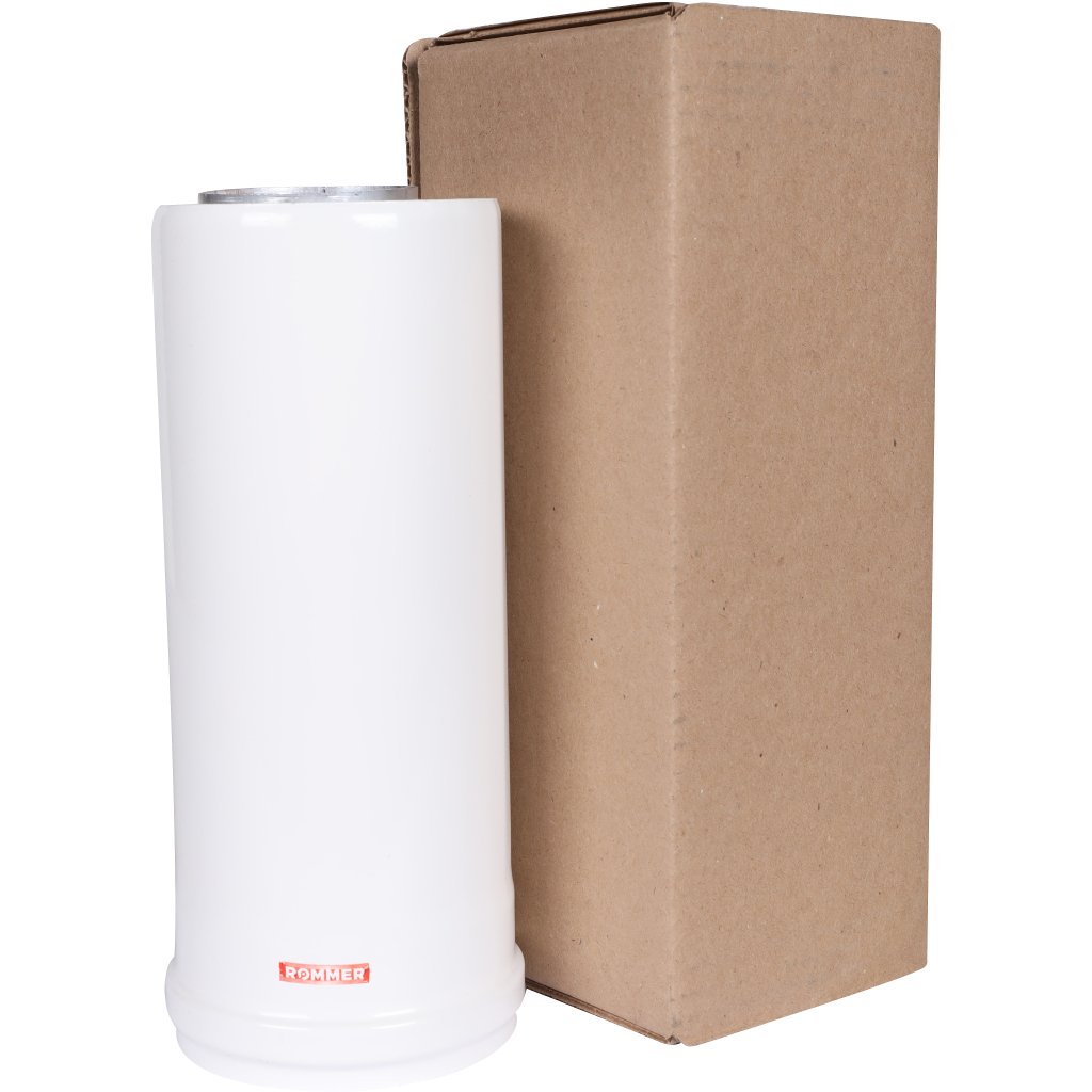 Удлинитель дымохода традиционный коаксиальный ROMMER D60(п-м)/100(м-п), L250, RCA-6010-000250