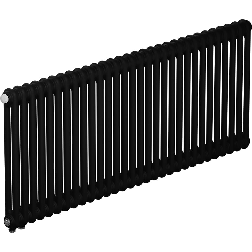 Трубчатый радиатор RIFAR TUBOG 2057/30 секций нижнее подключение DV1 (цвет RAL 9005 K7-M)