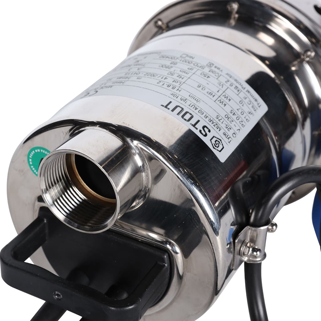 Насос дренажный STOUT с поплавком, кабель 10 м, 230V, Q=175 л/мин, H=10 м, SPD-0001-200450