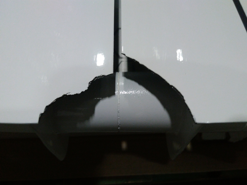 Уцененный товар (сколы на двух ламялях): Радиатор биметаллический ROMMER Profi BM 350 10 секций боковое подключение (BI350-80-80-130) (RAL9016), RBM-1210-035010