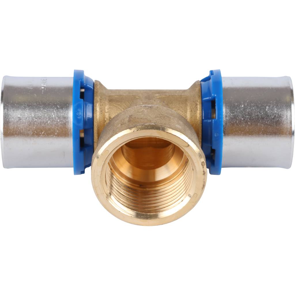 Тройник-переходник APE с внутренней резьбой 32х1 х32 для металлопластиковых труб прессовой, ARL2110404