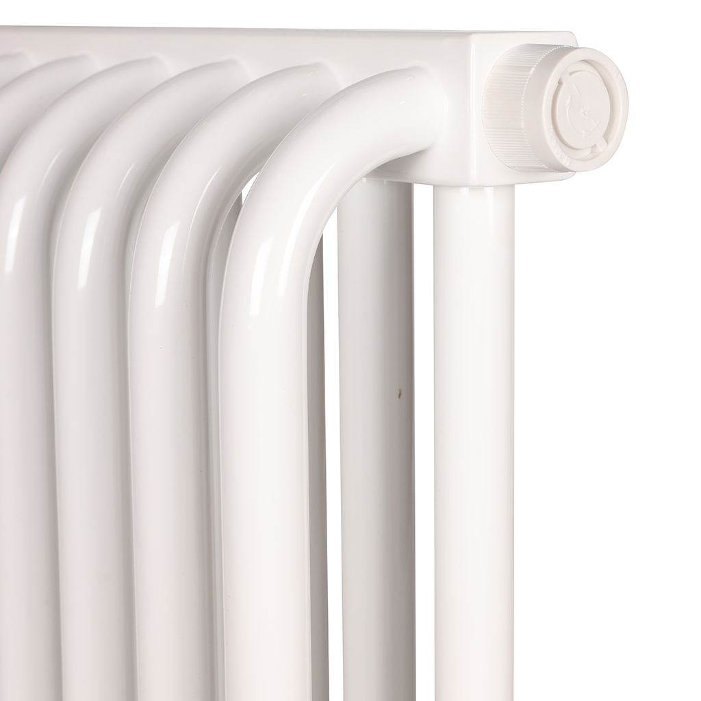 2-х трубчатый радиатор стальной ROMMER RST 2050/26 секций нижнее правое подключение RAL9016