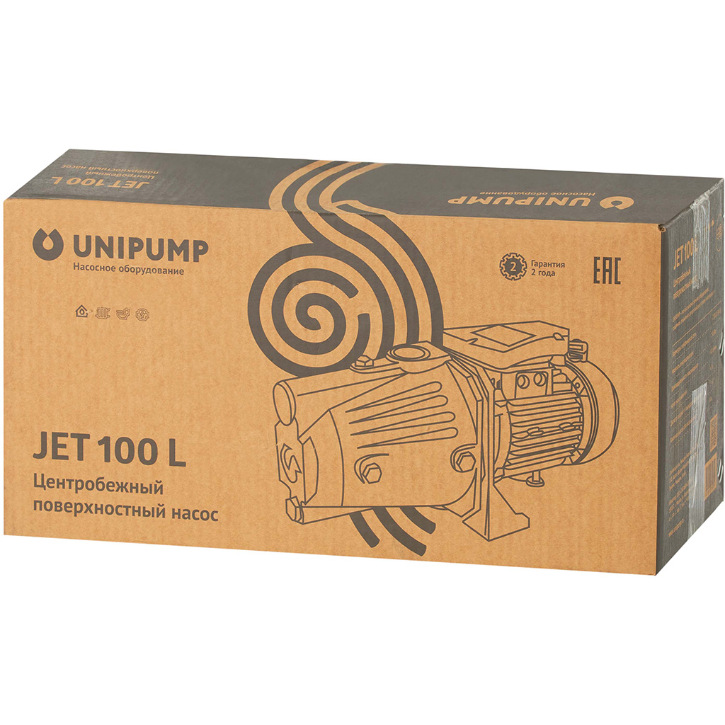 Поверхностный насос UNIPUMP JET 100 L, 78918