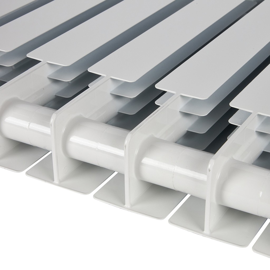 Радиатор биметаллический STOUT ALPHA 500 8 секций боковое подключение (белый RAL 9016), SRB-2310-050008