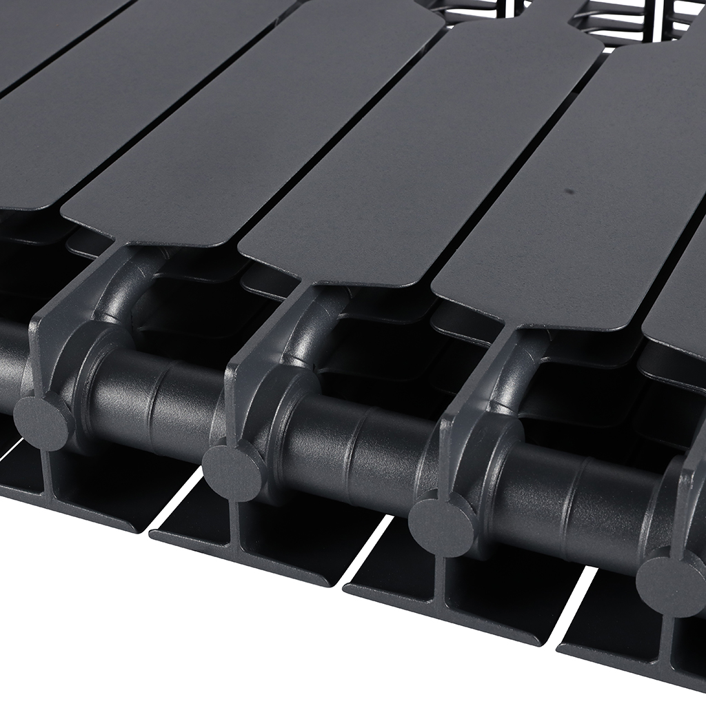 Радиатор биметаллический RIFAR SUPReMO 350 14 секций боковое подключение (Цвет ТИТАН), 4RS35-14-TI