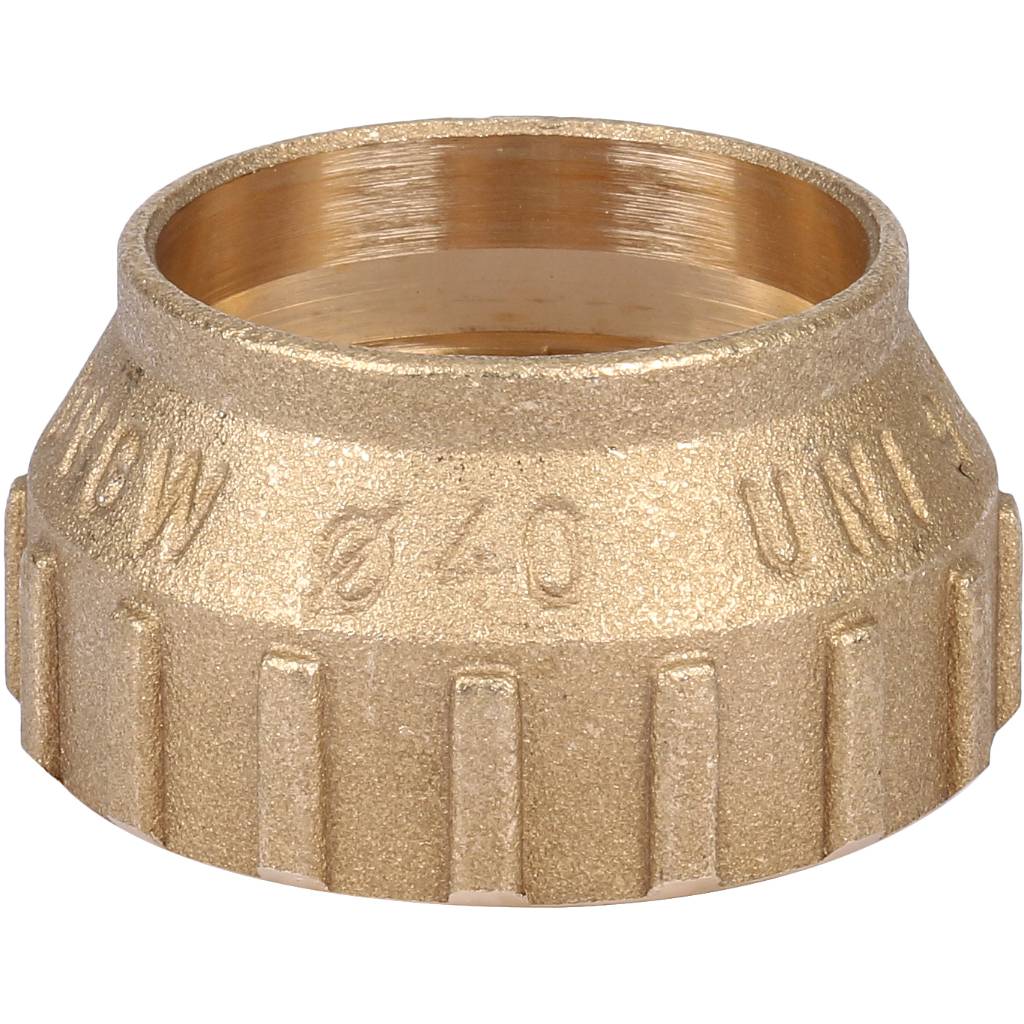 Муфта TIEMME с внутренней резьбой 40х1 1/4 для труб ПНД винтовой, 3400013