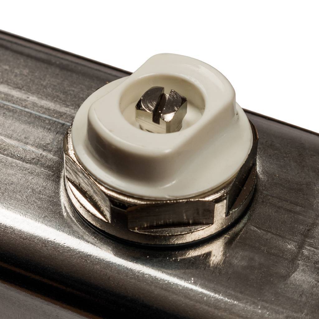 Коллектор из нержавеющей стали с расходомерами, с клапаном вып. воздуха и сливом STOUT 7 выходов, SMS-0927-000007