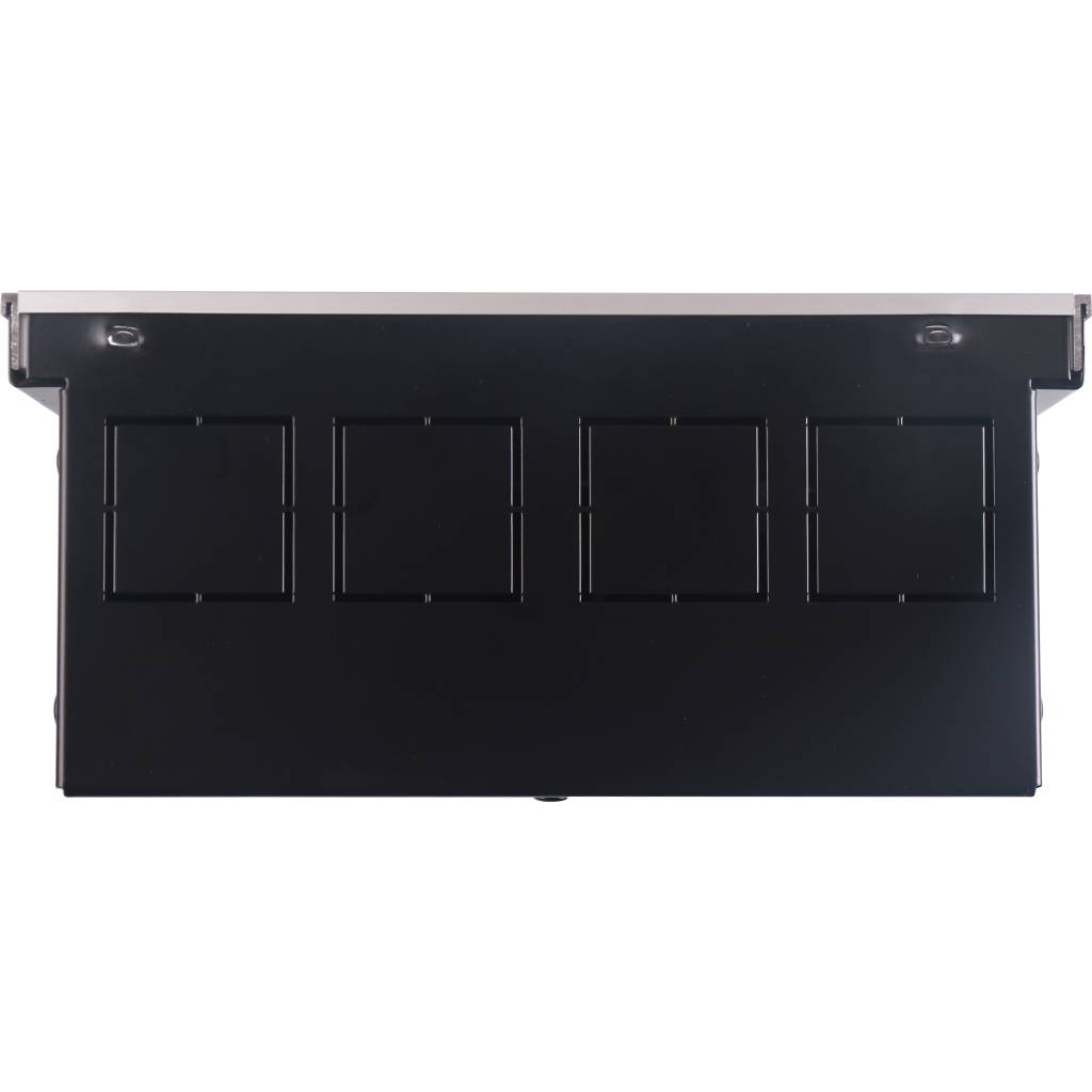 Внутрипольный конвектор STOUT SCN-1100 80х240х1600 (Решётка роликовая) правое подключение, SCN-1100-0824160