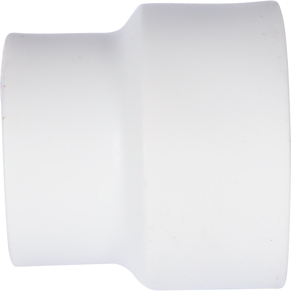 Муфта переходная Политэк 40х32 внутр./внутр. для полипропиленовых труб под сварку (цвет белый)