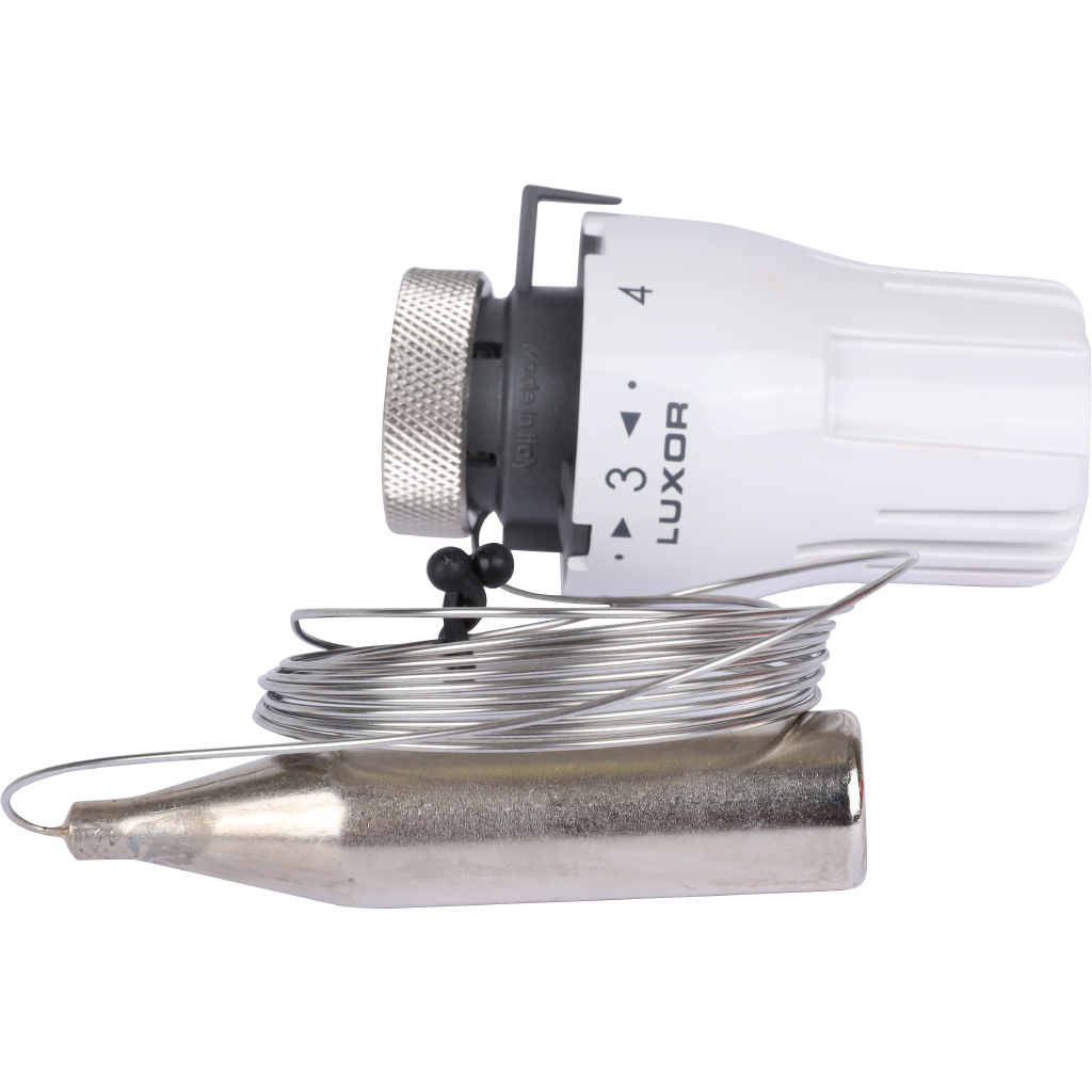 Термостатическая головка LUXOR TT 3002 с дистанционным датчиком (*старый код 69011004, 69011001), 69100020