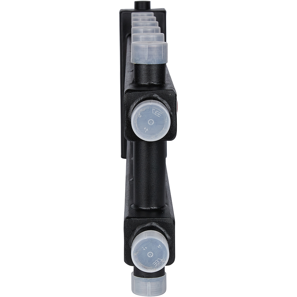 ROMMER RDG-0060-024037 ROMMER Коллектор (дублер компакт) с гидроразделителем на 3+3+1 контура  до 60 кВт