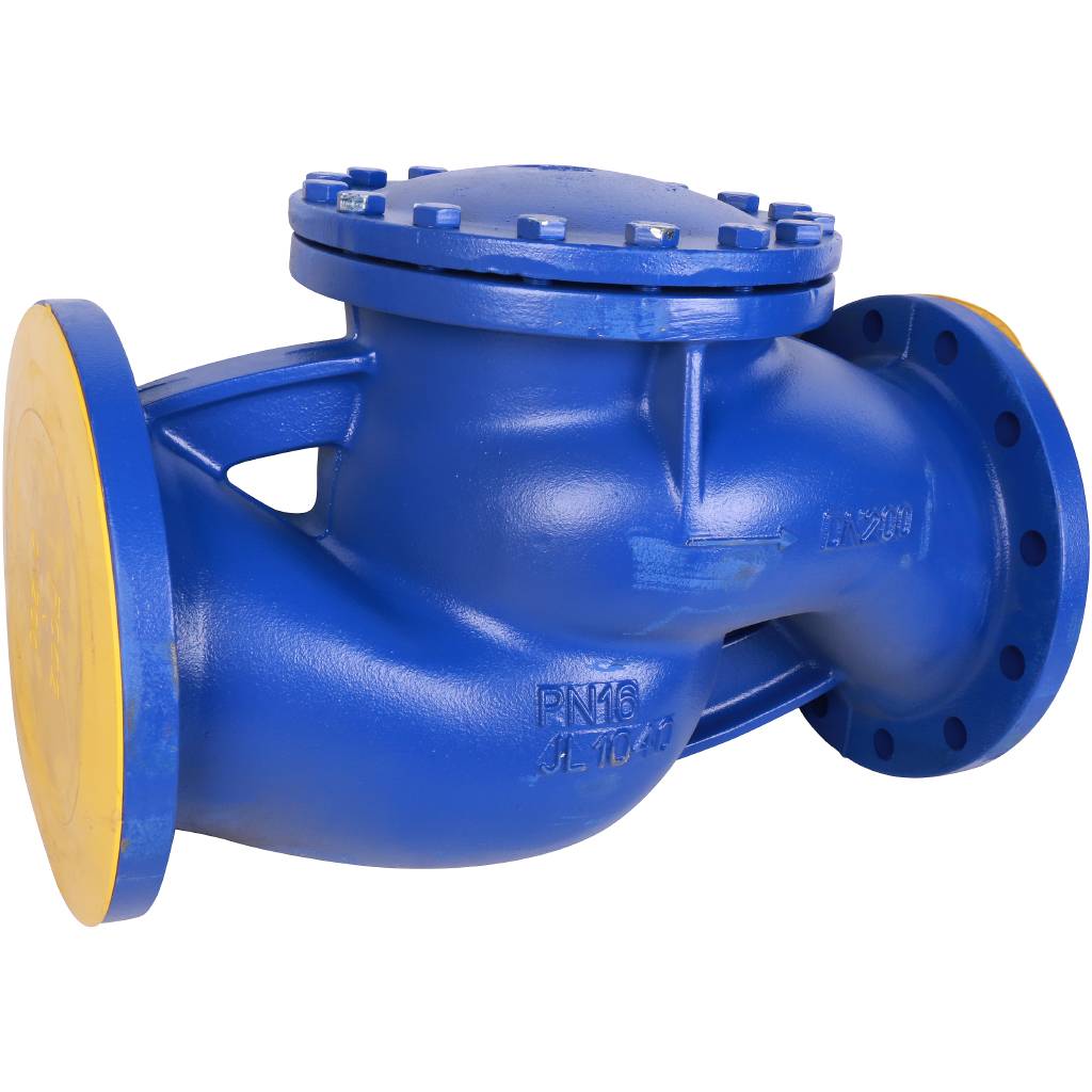 Клапан обратный подъемный ZETKAMA 287A Ду200 Ру16 фланцевый из чугуна, 287A200C31